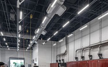 Napa Lampu Batten LED dadi Trending ing Ruang Industri?